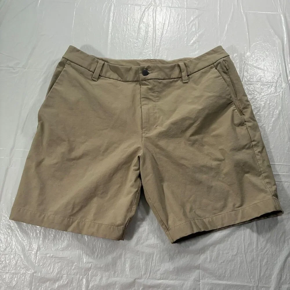 Lululemon Shorts Mens 33 Brown Commission Classic Fit 8